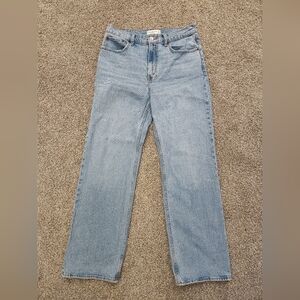 Abercrombie & Fitch Womens '90's Relaxed High Rise Jean - Size 10, 30 In Inseam